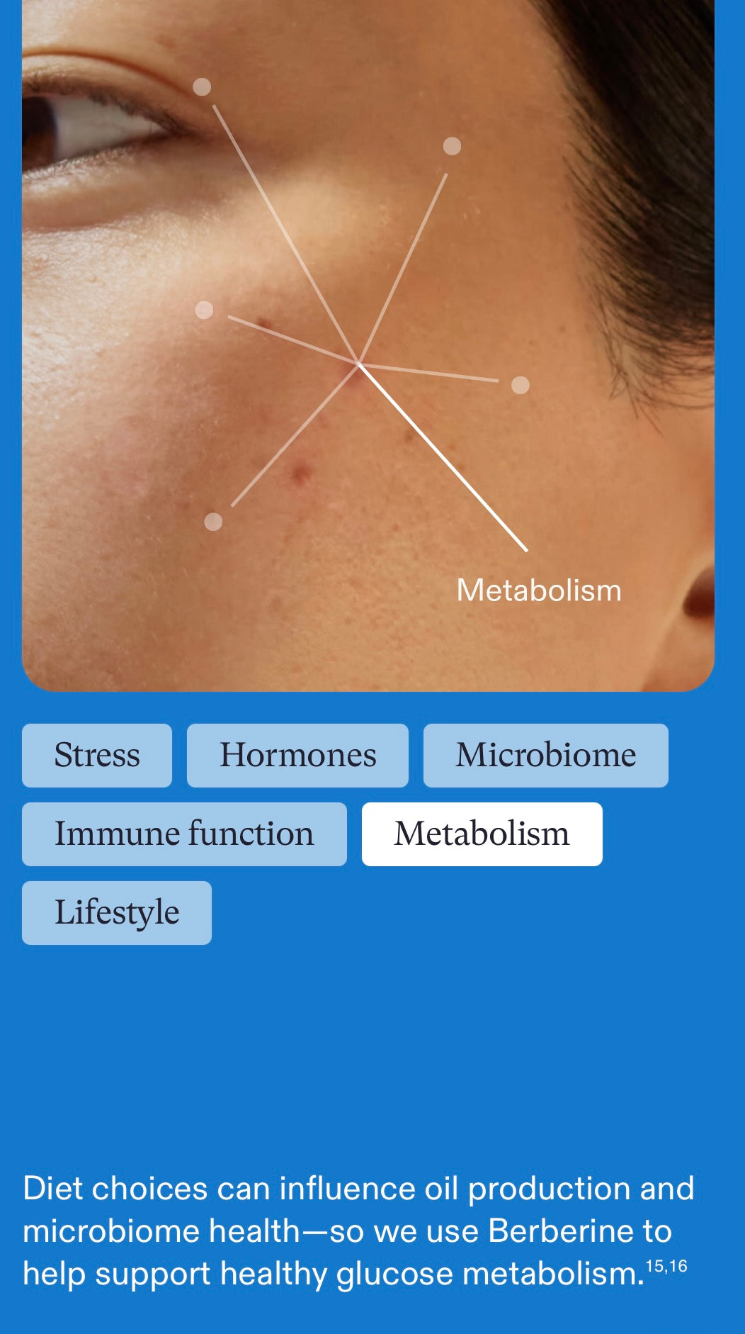 Nutrafol Clear Skin Nutraceutical - 1 Month Supply