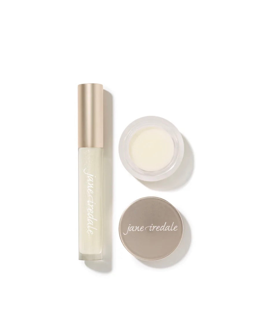 Jane Iredale Sugar & Ice Lip Scrub and Hydrating Gloss Duo