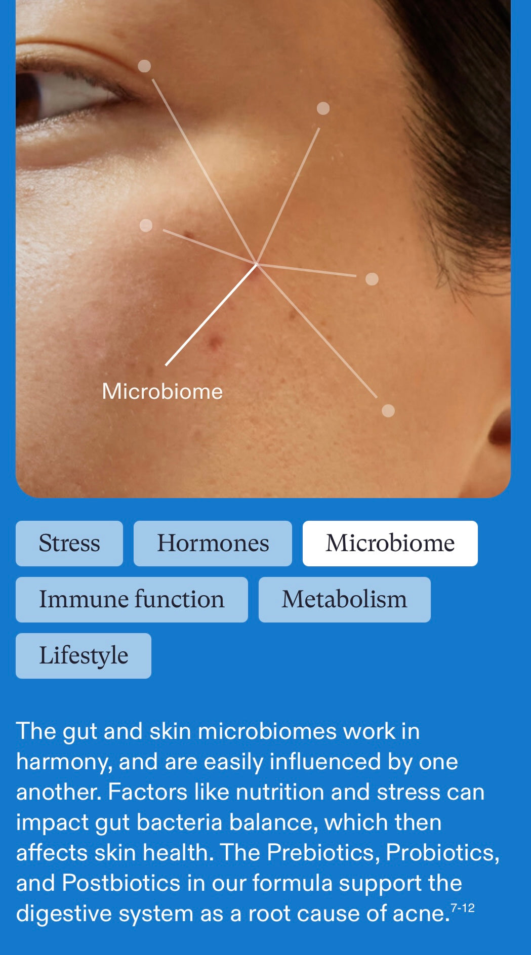 Nutrafol Clear Skin Nutraceutical - 3 Month Supply